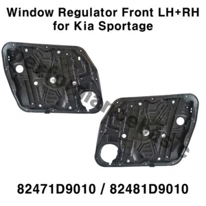 NEW OEM Front LH+RH Power Window Regulator Panel 2P Set for Kia Sportage 17-20 - Picture 1 of 9