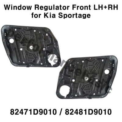 NEW OEM Front LH+RH Power Window Regulator Panel 2P Set for Kia Sportage 17-20 - Image 1 of 4