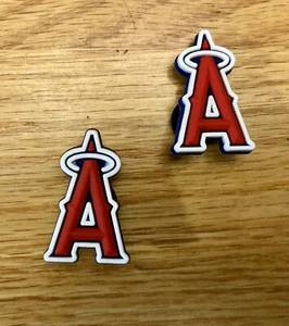 MLB Los Angeles Angels Baseball Team für Krokodilen Schuh Charms Jibbitz - 2 Stück - Bild 1 von 1