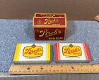 Vintage Strohs Beer Playing Cards And Case 2 Sealed Decks Bohemian Style