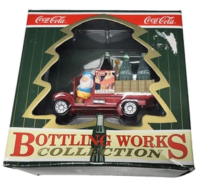 Coca-Cola Bottling Works Collection Elf Delivery Truck IN Box 1996 - Picture 1 of 4