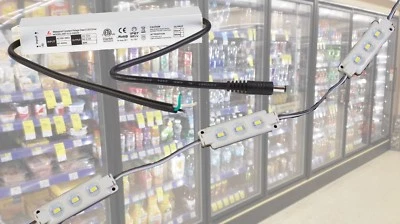 10ft walk in cooler fridge LED light with UL Listed waterproof power supply - Image 1 of 4