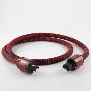 Hi-End 5N OFC Pure Copper Hifi Audio US AC Power cord cable - Picture 1 of 4