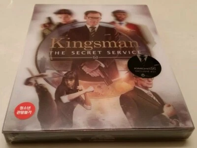 Kingsman The Secret Service Lenti STEELBOOK Kimchi Dvd Kimchidvd (Bluray Korea) - Image 1 of 4