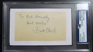 Fred Clark signed Cut PSA Encapsulated - Bild 1 von 2