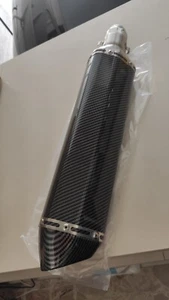SCARICO SPORTIVO UNIVERSALE MOTO SCOOTER SILENZIATORE TERMINALE MARMITTA 47 CM - Foto 1 di 3