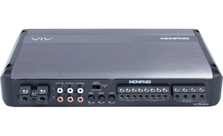 NUEVO Amplificador de audio para automóvil Memphis Audio VIV750.6v2 serie SixFive de 6 canales Foto 1 de 1