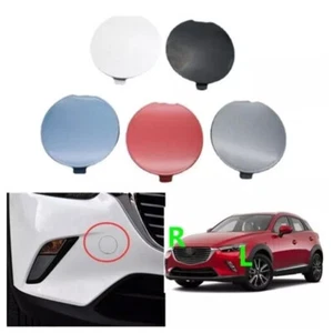 Car Front Bumper Tow Hook Eye Cover Cap For Mazda CX-3 CX3 DK 2014-2021 2018qHhr - Picture 1 of 32