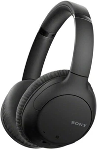 Sony  WH-CH710N Wireless NoiseCancelling OverEar Headphone Black NEW - Picture 1 of 9