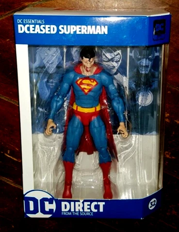 DC Essentials (2021) Direct from the Source: #32 DCEASED SUPERMAN 6.5" Figure! Cover