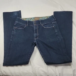 RICH & SKINNY Jeans Rinse Straight Leg Dark Wash Größe 30 - Bild 1 von 16