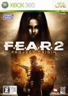 Xbox360 FEAR 2 Project Origin Free Shipping with Tracking number New from Japan