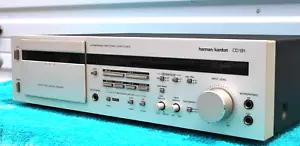 Vintage Harman Kardon CD191 Ultra Wideband Linear Cassette Deck Parts Or Repair - Picture 1 of 9