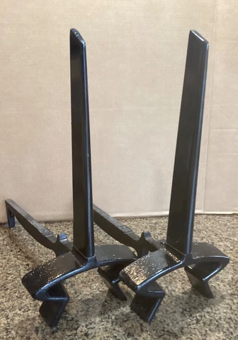 Vintage Art Deco Mid-Century Modern Donald Deskey Bennett Andirons Cover
