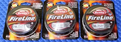 Berkley FireLine 125 YDS Smoke BFLFS-42 ¡ELIGE TU PESO DE LÍNEA! Foto 1 de 3