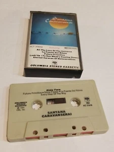 SANTANA "CARAVANSERAI" ORIGINAL 1972 CASSETTE TAPE EXCELLENT CONDITION  - Picture 1 of 10