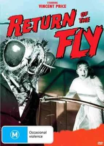 Return of The Fly DVD - Vincent Price (Region All, 1959) VGC, Free Post - Picture 1 of 1
