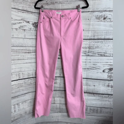 Escada Jeans Womens Size 36 Hot Pink straight Raw hem - Image 1 of 4