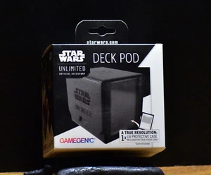 Gamegenic- Star Wars Unlimited: Deck Pod - Black - Picture 1 of 2