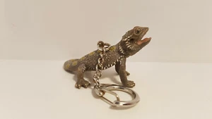 14675 Schleich " key ring version " Pogona Lizard ref : 1D3210 - Bild 1 von 7