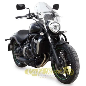 Paramotore Spaan acciaio nero specifico per Kawasaki Vulcan S - Picture 1 of 1
