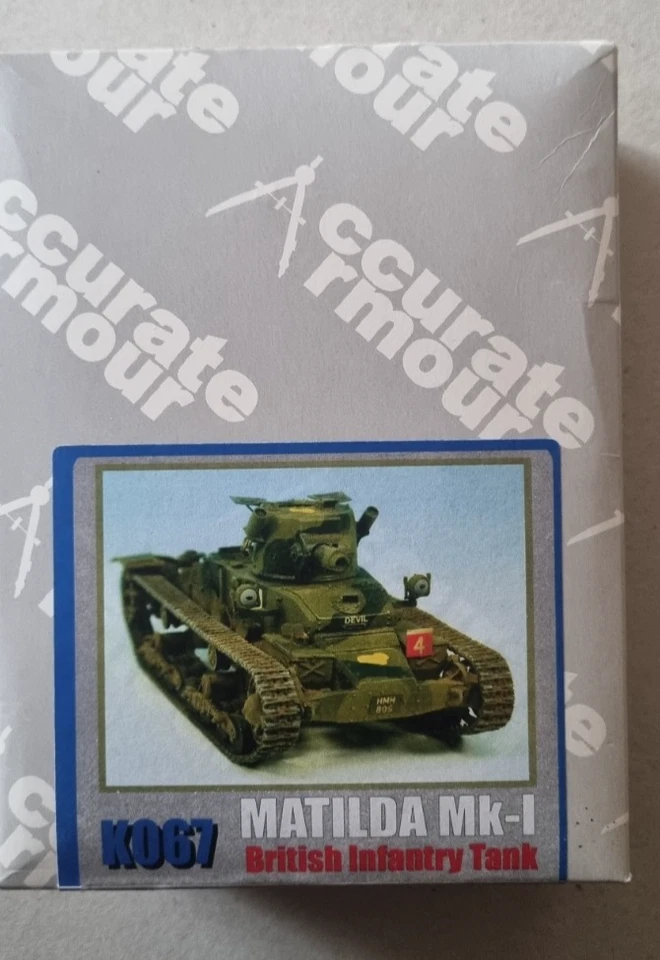 Accurate Armour WW1 Matiilda MK-I Infantry Tank 1:35 k067 - Immagine 1 di 3