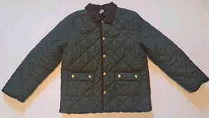 Abrigo acolchado Beaufort Bonnet Company para niños talla 8 Caldwell verde musgo Montague - Imagen 1 de 8