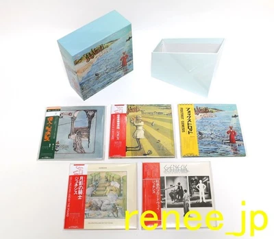 2013 GENESIS / JAPAN Mini LP SHM-CD x 5 titles + PROMO BOX (Foxtrot BOX) Set!! - Image 1 of 4
