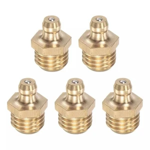 Reliable Mechanical Equipment Performance with Brass Grease Fitting 5pcs - Picture 1 of 12