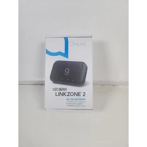 Alcatel LINKZONE 2 T-Mobile 4G LTE Hotspot Wi-Fi Black Box Nuovo Scatola Sigillata - Foto 1 di 4