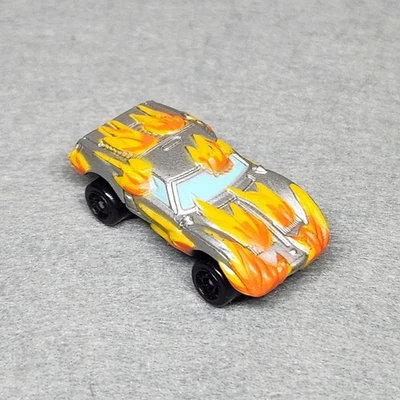 Micro Máquinas De Colección, Lamborghini Miura Plateadas Con Llamas, Buen Estado 🔥 Foto 1 de 4