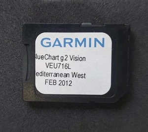 Cartografia Garmin BlueChart veu716L G2 Vision MEDITERRANEO CENTRALE ORIGINALE - Foto 1 di 9