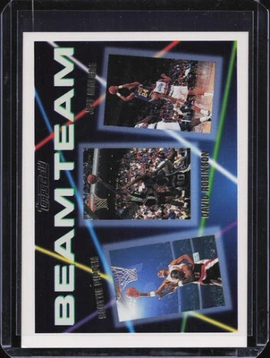 #6 1992-93 Topps Scottie Pippen / David Robinson / Jeff Malone PR10000 Foto 1 de 2