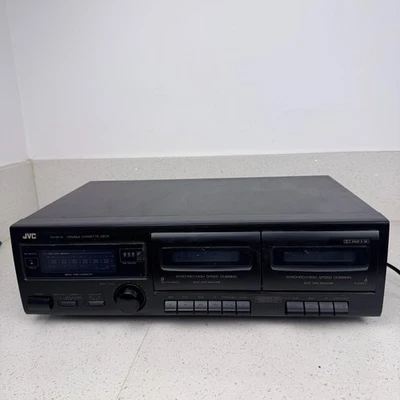 JVC TD-W118 Stereo Cassette Deck Good Working - Image 1 of 4