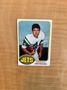 Topps Football #305 1976 ¡¡John Riggins!! ¡ENVÍO DE $1!! - Imagen 1 de 2