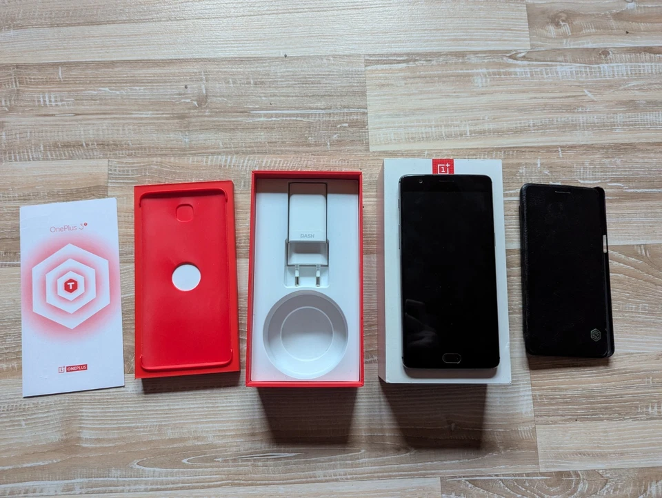 OnePlus 3T - 64GB - Gunmetal (Ohne Simlock) Lineage OS Android 11 - Bild 1 von 4