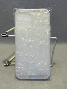 J.west Case Compatiable with iPhone 12 ,Sparkly Opal Glitter Translucent - Picture 1 of 3
