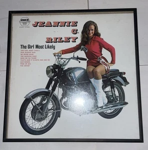 Jeannie C. Riley-The Girl Most Likely Vinyl LP 1969 Framed - Picture 1 of 5