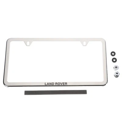 Genuine Land-Rover 2016-2023 License Plate Frame Slimline Land Rover VPLCY0098 - Image 1 of 4