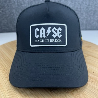 Estuche trasero en Breck Sombrero Gorra Snapback Negro Perforado Breckenridge Estación de Esquí Foto 1 de 4