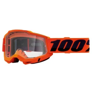 100% Accuri 2 OTG Bicycle Cycle Bike Goggles Orange / Clear Lens - Picture 1 of 1