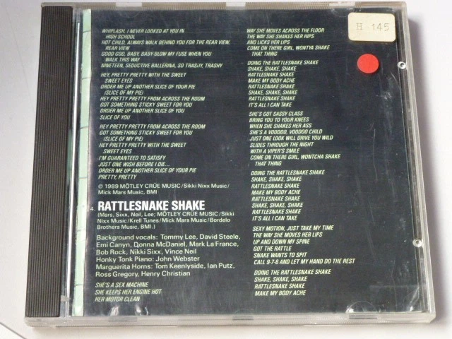 Mötley Crüe - Dr. Feelgood Cd Sammlungsauflösung - Bild 1 von 2