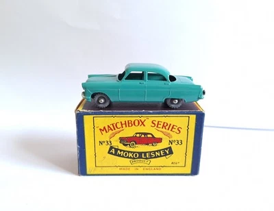 Matchbox 33 ford zodiac sea-green mint ! B2 box - Image 1 of 4
