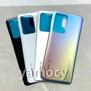 New Glass Battery Back Cover Rear Door Pour Xiaomi MI 11T/Mi 11T Pro 5G - Foto 1 di 8