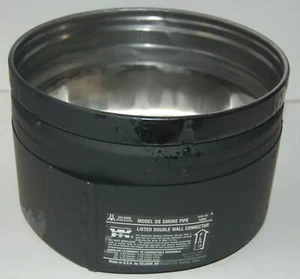 Adaptador de tubo de estufa de 8" SELKIRK MetalBestos 8DSP-DS 258200 modelo DS tubo de humo - Imagen 1 de 11