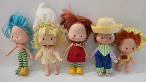 Lotto 5 bambole vintage Fragola Shortcake Saluti Americani Hong Kong Danni⬇ - Foto 1 di 12