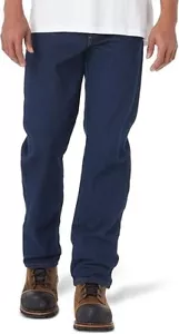 Men's Rustler Jeans by Wrangler Classic Regular Fit Straight Leg 30x32, New S4 - Picture 1 of 10