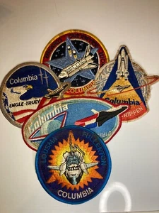 LION BROTHERS NASA COLUMBIA REFERENCE PATCH SET (USED) - Picture 1 of 11
