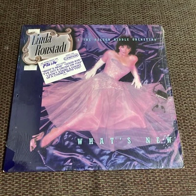 LINDA RONSTADT & RIDDLE ORCHESTRA WHAT'S NEW VINYL LP 1983 ELEKTRA Foto 1 de 4