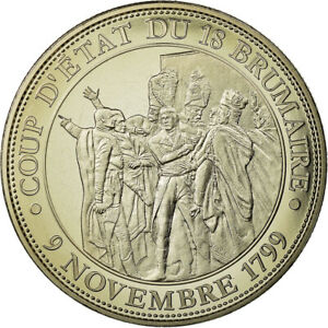 [#710478] France, Médaille, Napoléon Ier, Coup d'Etat du 18 Brumaire, FDC, Coppe